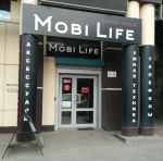 Логотип сервисного центра Mobi Life